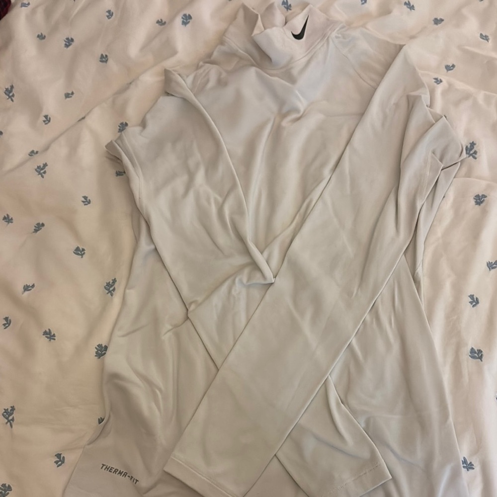 Nike Women's White Thermal Top